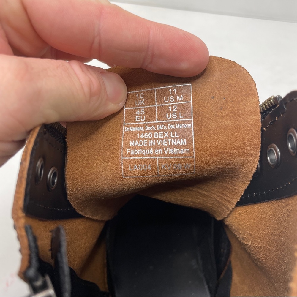 Dr. Doc Martens 1460 LL Bex “Black” New - Picture 5 of 6